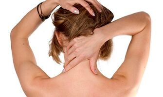 neck self-massage for osteochondrosis